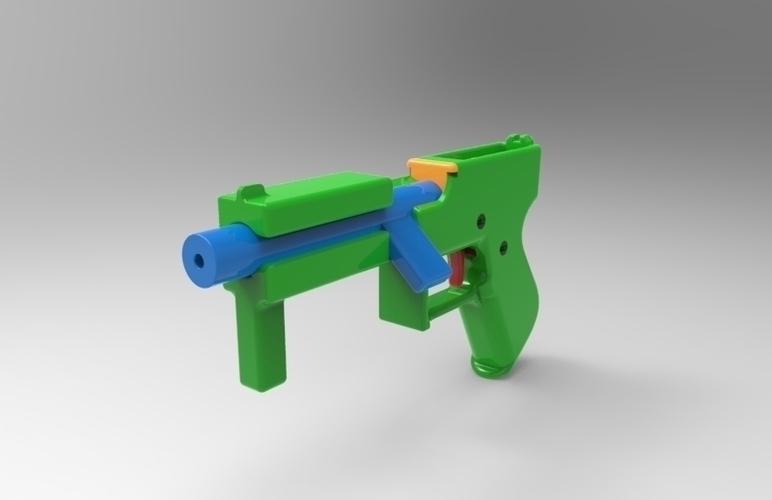 bolt action gun 3D Print 109465