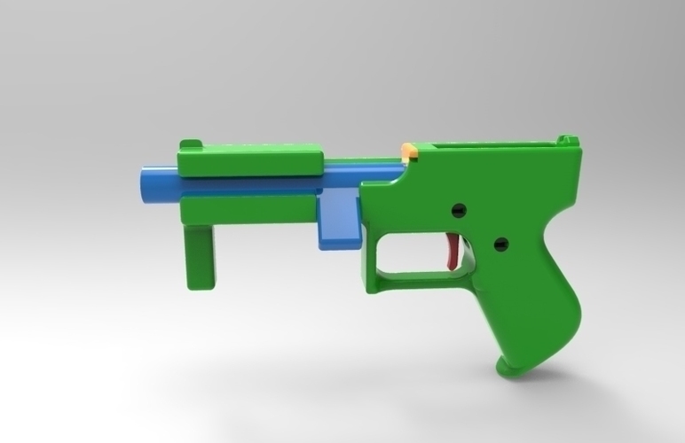 bolt action gun 3D Print 109466