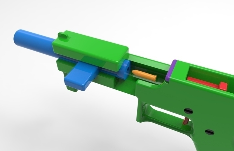 bolt action gun 3D Print 109467