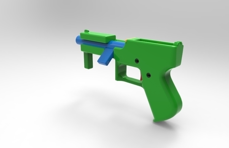 bolt action gun 3D Print 109468