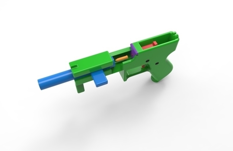 bolt action gun 3D Print 109469