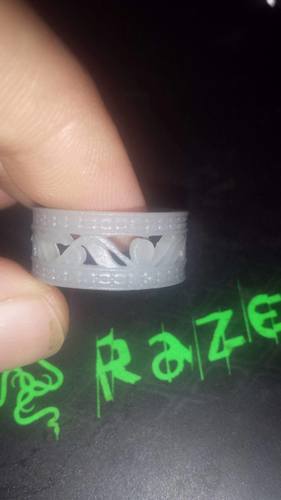 Wedding Ring "Endless Joy" 3D Print 109513