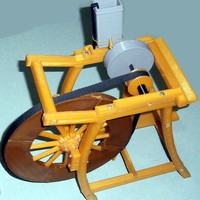 Small Antica mola dell'arrotino 3D Printing 109596