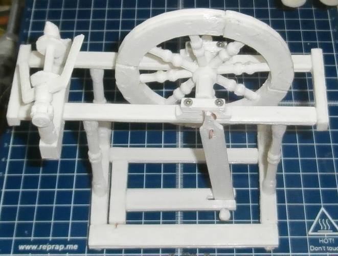 Molinello filatoio (spinning wool) 3D Print 109601