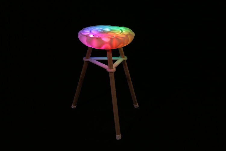 LED Chair 3D Print 109622