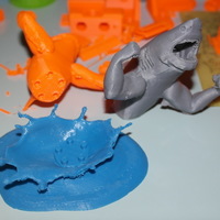 Small Beefy Shark replaceable 3D Printing 109644