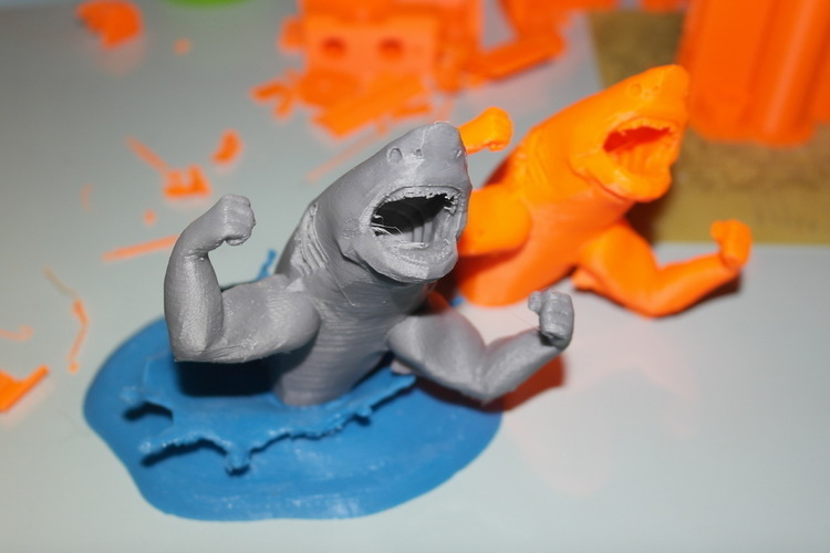 Beefy Shark replaceable 3D Print 109645