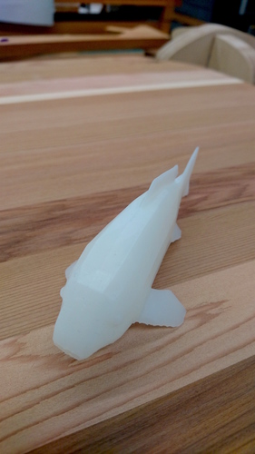 Low Poly Koi Fish 3D Print 109709