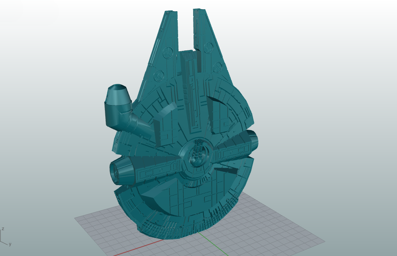 Millenium Falcon 3D Print 109712