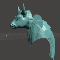 Apis Bull Head Helmet - Thumbnail 2