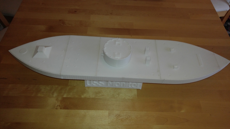 USS MONITOR R/C (1/82)