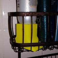 Shampoo/conditioner upside down holder - Thumbnail 4