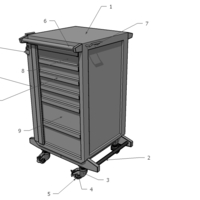 tool cabinet - Thumbnail 5