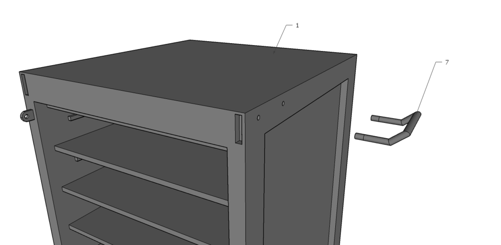 tool cabinet 3D Print 110027