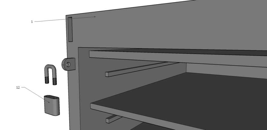 tool cabinet 3D Print 110033