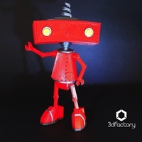 Bad Robot - 3dPrintable - 3dFactory Brasil - Thumbnail 1