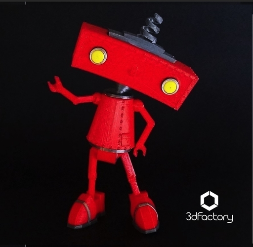Bad Robot - 3dPrintable - 3dFactory Brasil 3D Print 110037