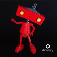 Bad Robot - 3dPrintable - 3dFactory Brasil - Thumbnail 4