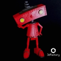 Bad Robot - 3dPrintable - 3dFactory Brasil - Thumbnail 5