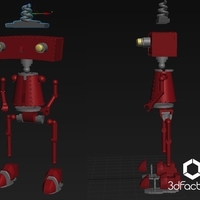 Bad Robot - 3dPrintable - 3dFactory Brasil - Thumbnail 6