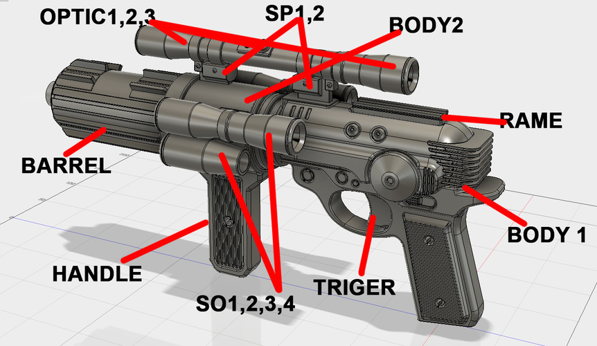 EE-4 blaster rifle 3D Print 110046