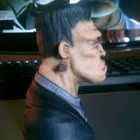 Frankie Figurine Bust Hollow 9cm Height - Thumbnail 10