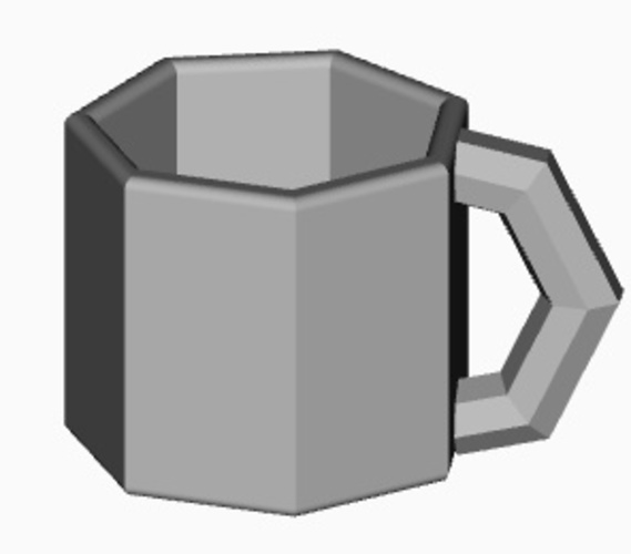 coffee cup 3D Print 110097