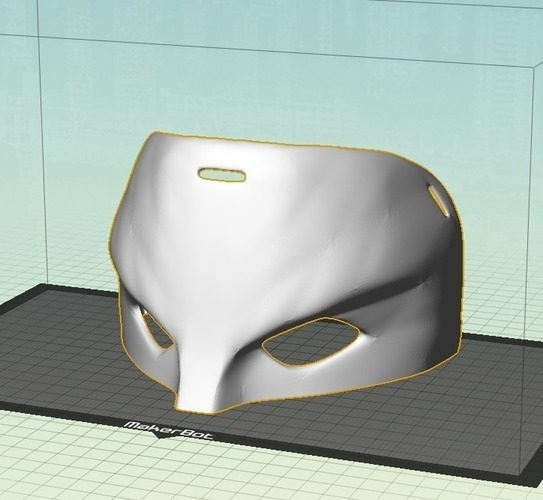 Casey Jones mask 3D Print 110100