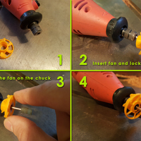 Rotary tool Fan - Dremel and others - Thumbnail 2