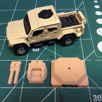 Gun turret for Matchbox toy truck  - Thumbnail 2