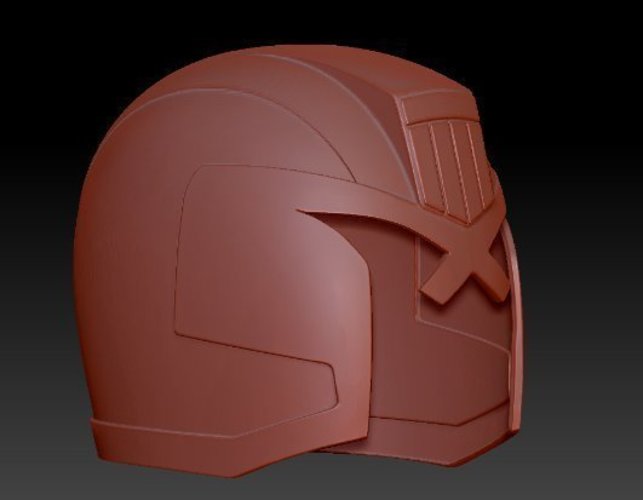 JUDGE ( DREDD ) HELMET 3D Print 110296