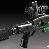 BR8-A1 Wolverine Blaster Rifle - Thumbnail 3