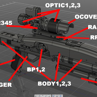 BR8-A1 Wolverine Blaster Rifle - Thumbnail 4