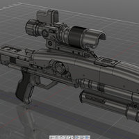 BR8-A1 Wolverine Blaster Rifle - Thumbnail 5