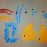 Transmitter Tray TH9X or T9X or TARANIS to print in 3D - Thumbnail 7