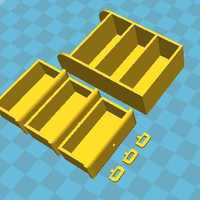 Miniature furniture drawers toy for sylvanian families - Thumbnail 2
