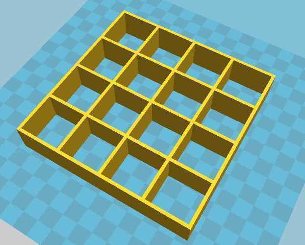 Miniature furniture rack toy for sylvanian families 3D Print 110406