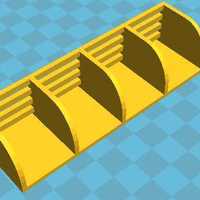 Miniature furniture rack toy for sylvanian families - Thumbnail 2