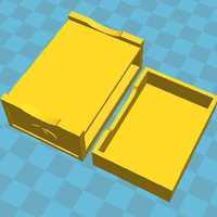Miniature furniture table drawer toy for sylvanian families - Thumbnail 2