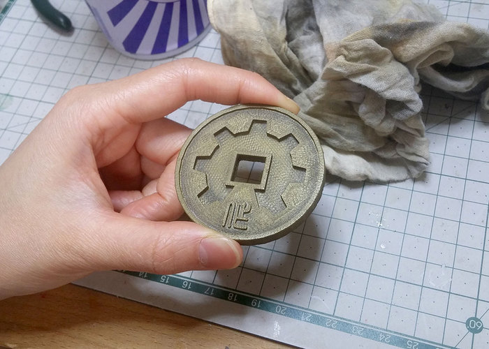 SexyCyborg's Chinese Maker Coin 3D Print 110424
