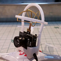 Small The Whoopinator- FPV Quad Camera Mount 3D Printing 110430