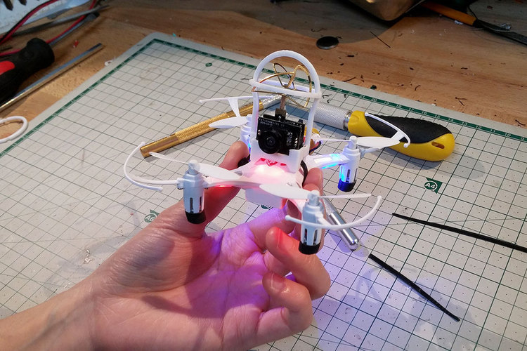 The Whoopinator- FPV Quad Camera Mount 3D Print 110431