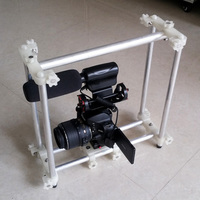 Small DSLR Cage (15mm Rail) Remix- with Lasers! 3D Printing 110443