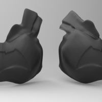 Small Batman Chest Plate (COSPLAY) 3D Printing 110478