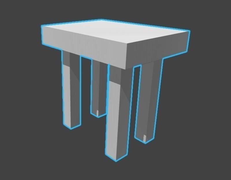 A simple table