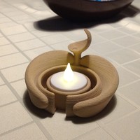 Real embrace - Candle holder - Thumbnail 2