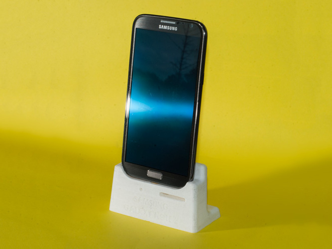Samsung Galaxy Note 2 stand 3D Print 110555