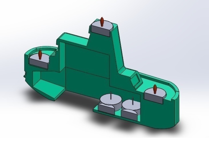 Maker Boat Candle Holder 3D Print 110616