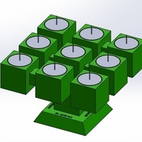 Reversible PROMETEO Candle holder - Thumbnail 6