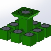 Reversible PROMETEO Candle holder - Thumbnail 7